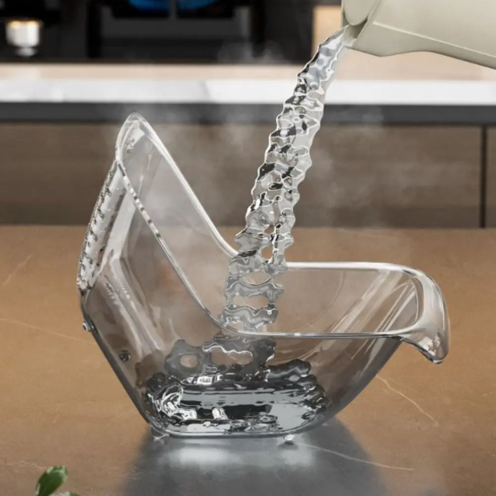 Multi-Functional Food-Grade Colander - Kitchen Drain Basket for Fruits, Veggies & Storage