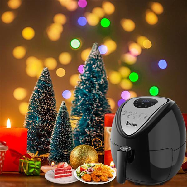 ZOKOP Smart Touch Air Fryer (6.5L) - 7 Presets Oil-Free Cooking for Home & Gatherings