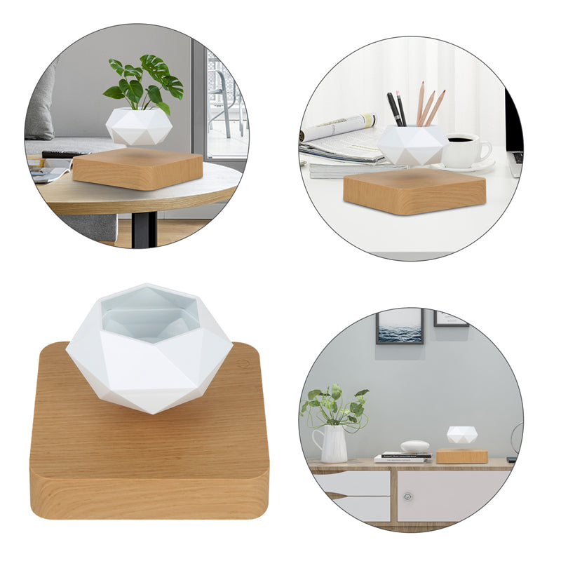 Magnetic Floating Bonsai Pot | 360° Auto Rotation Easy Installation Multi-Plug Fit (8-14 Day Delivery)